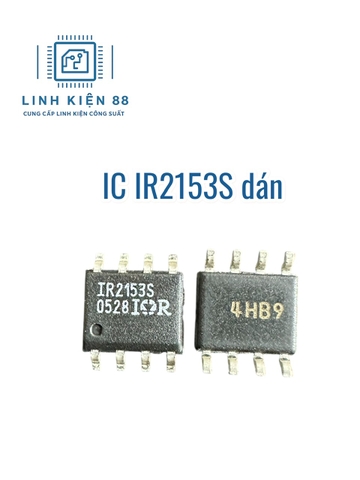 IC Dao Động PWM IR2153S IR2153 2153 SOP-8 dán mới chính hãng IR