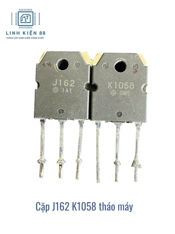 Cặp Mosfet J162 K1058 162 1058 tháo máy