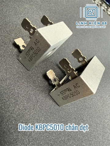 Diode cầu SEP KBPC5010 5010 50A 1000V mới chân dẹt