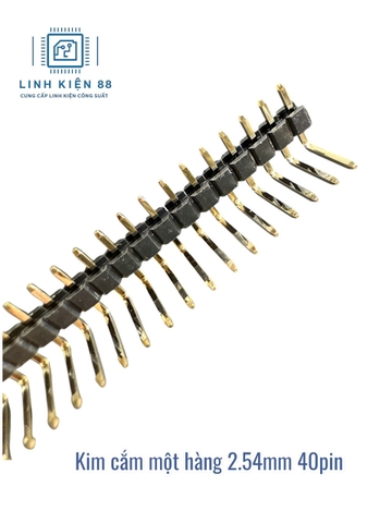 Kim cắm một hàng 2.54mm 40pin chân thẳng