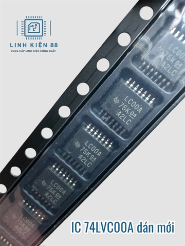 IC 74LVC00AP LC00A TSSOP-14 dán mới chính hãng TI