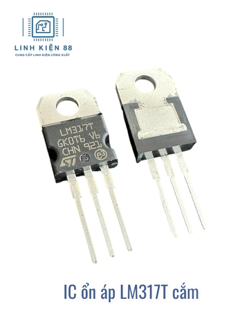 IC ổn áp LM317T LM317 1,2A 37V To-220 mới chính hãng ST