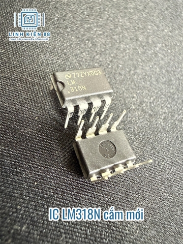 OPAMP LM318N LM318 cắm Dip-8 mới