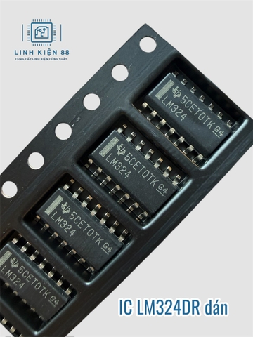 IC LM324 LM324DR 324 dán Sop-14 mới chính hãng TI