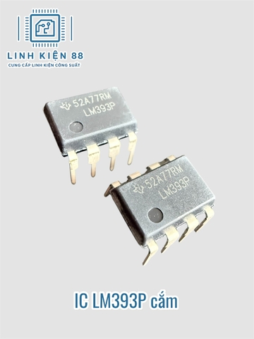 OPAM LM393P LM393 Dip-8 cắm chính hãng TI