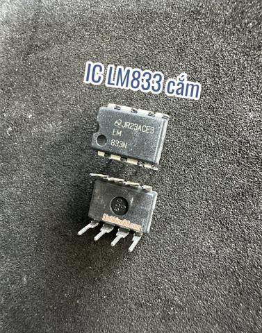 IC LM833 833 cắm  Dip-8 mới chính hãng TI