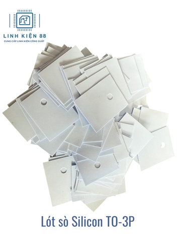 Miếng lót sò bằng Silicon TO-3P màu xanh ( 10 miếng)