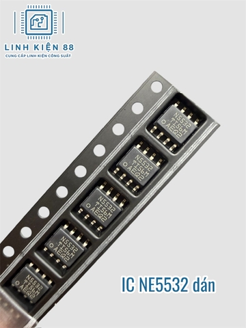 OPAMP NE5532 5532 Sop-8 dán chính hãng TI