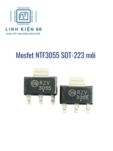 Mosfet NTF3055-100T1G NTF3055 3055 SOT-223 mới chính hãng ON