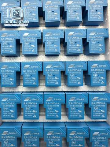 Relay 12VDC 30A 12V 4 chân mới Songle