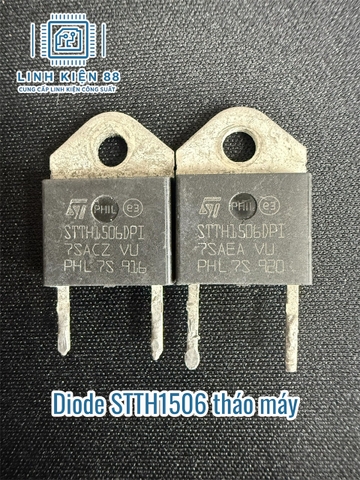 Diode Xung STTH1506DPI STTH1506 1506 15A 600V tháo máy