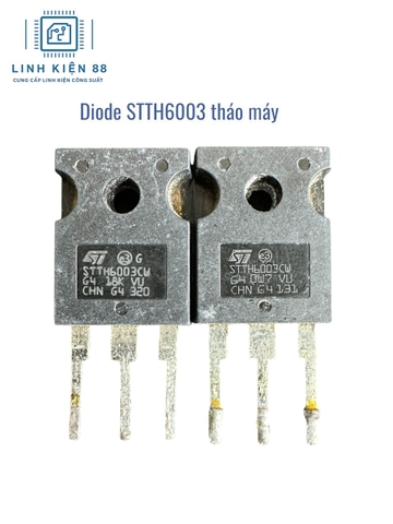 Diode Xung STTH6003CW STTH6003 6003 60A 300V TO-247 (Tháo Máy)