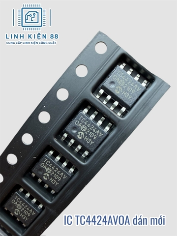 IC driver TC4424AVOA TC4424AV TC4424 dán Sop-8 mới chính hãng Microchip