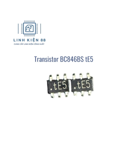 Transistor BC846BS code tE5 dán mới ( 10 con)