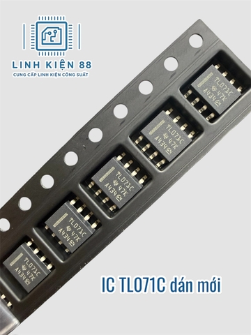 OPAMP TL071C 071 dán Sop-8 mới chính hãng TI
