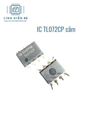 IC TL072CP TL072 072 Dip-8 cắm mới chính hãng TI