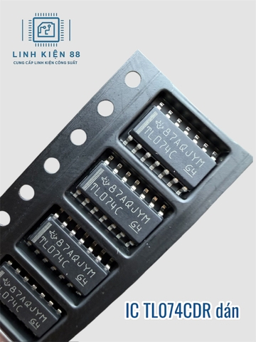 OPAMP TL074CDR TL074C 074 dán Sop-14 mới chính hãng TI