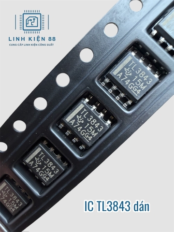 IC dao động TL3843 3843 dán Sop-8 chính hãng TI