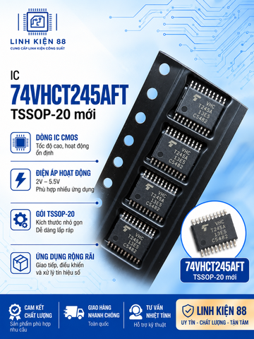 IC 74VHCT245AFT VHCT245A TSSOP-20 dán mới
