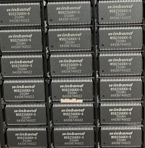 Ram vang số W9825G6KH-6 W9825G6KH TSOP(II)-54 256Mbit chính hãng Winbond