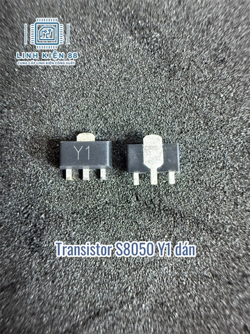Transistor S8050 code Y1 dán SOT-89 mới( dây 10 con)