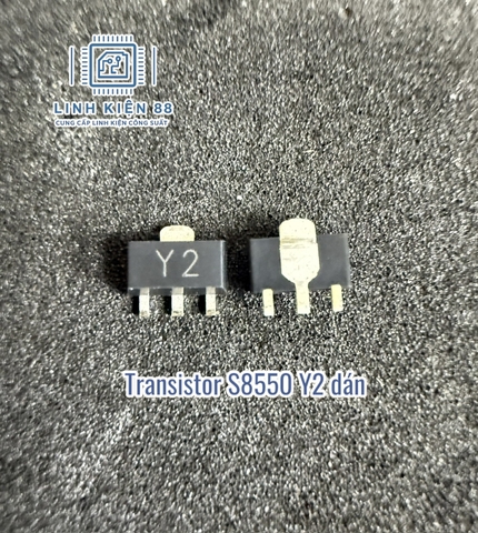 Transistor S8550 code Y2 dán SOT-89 mới( dây 10 con)
