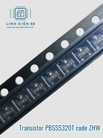 Transistor PBSS5320T code ZHW Sot-23 dán mới