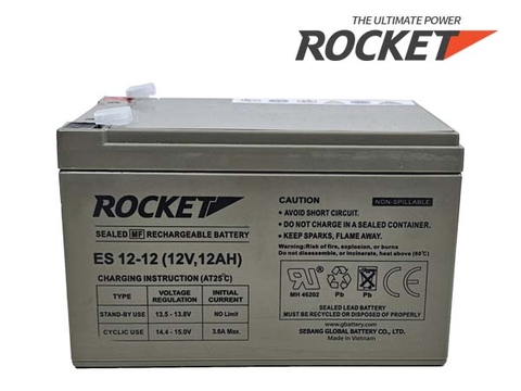 UPS ROCKET ES12-12, 12V-12AH