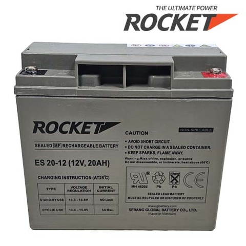 UPS ROCKET ES20-12, 12V-20AH