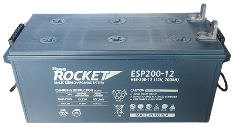 ESP200-12, hiệu rocket, sản xuất tại Korea