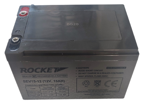 ROCKET SEV15-12, 12V-15AH