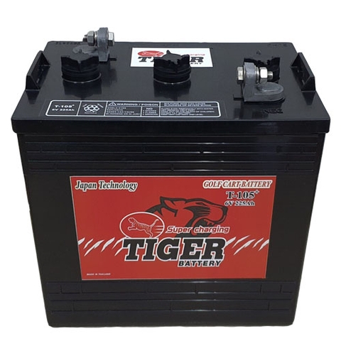 ẮC QUY XE ĐỆN, TIGER T-105, 6V-225AH