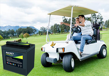 Ắc quy Xe Golf, Xe điện