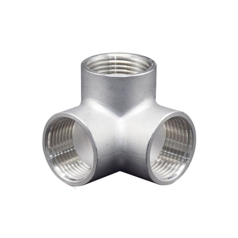 Tê ren inox 3 chiều, class 150