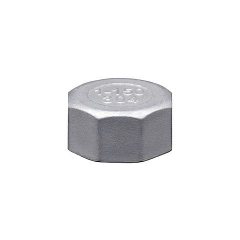 Nắp bịt ren lục giác, inox, class 150