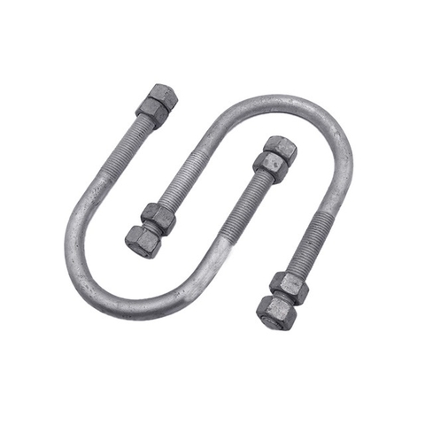 Bu lông chữ U mạ kẽm núng nóng (Cùm U / U-bolts)