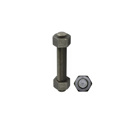 Ty ren (Stud bolt) ASTM A193 B7 đen mộc, size: 3/4''