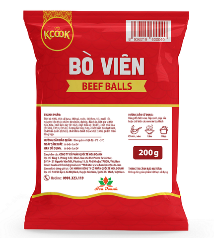 Bò viên Hoa Doanh 200g