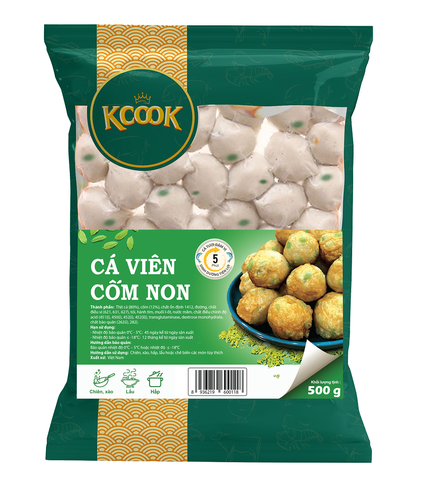 Cá viên cốm non Hoa Doanh 500g