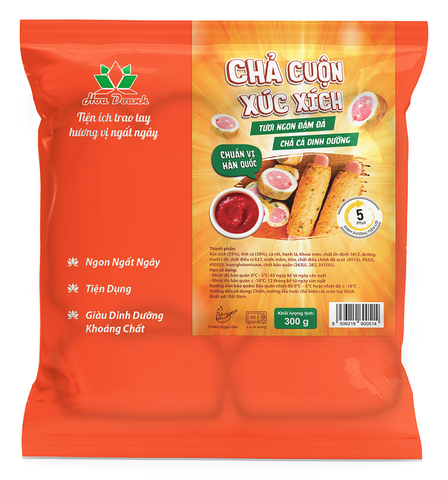 Chả cuộn xúc xích Hoa Doanh 300g