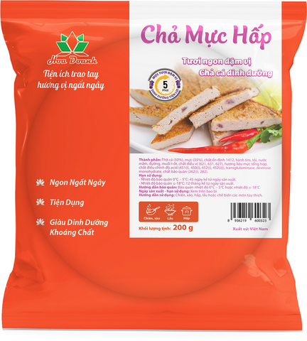 Chả Mực hấp Hoa Doanh 200g