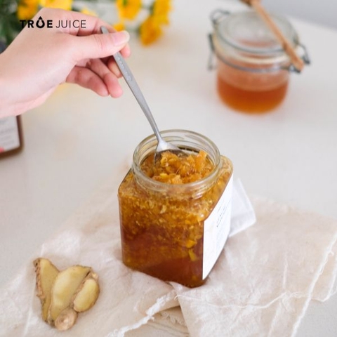 Gừng sẻ mật ong