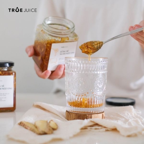 Gừng sẻ mật ong