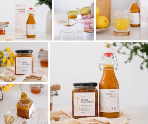 Combo Gừng sẻ + Cốt nghệ