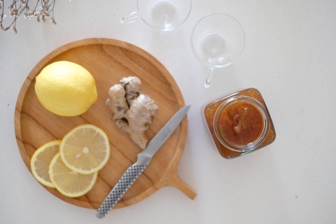 Trà chanh vàng mật ong