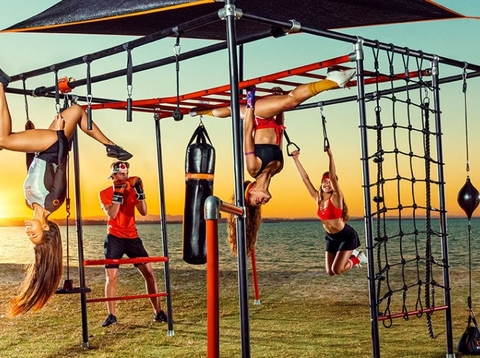 Thiết bị tập luyện thể thao thông minh lắp ghép bằng khớp nối