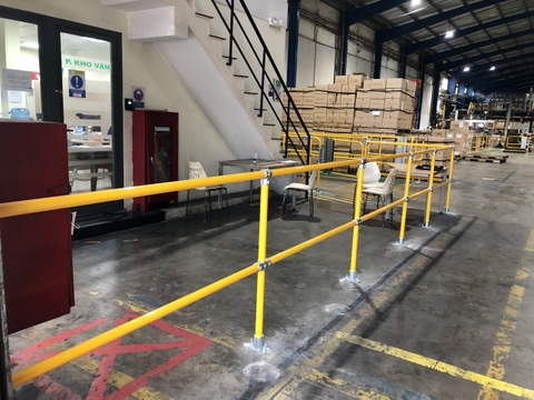 Ứng dụng lan can Modular