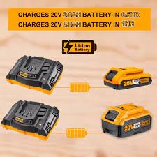 Bộ đế sạc siêu nhanh INGCO FCLI2024 20V đôi
