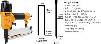 Máy bắn đinh khí nén INGCO ABN15501