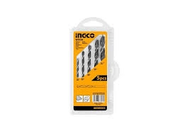 Bộ 5 mũi khoan bê tông đuôi trơn INGCO AKDB3055 4-10mm